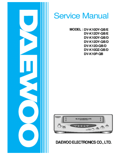 DV-K10DY & K12DY