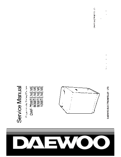 DWF-7588TE & 8088TE & 9288TE & 1088TE