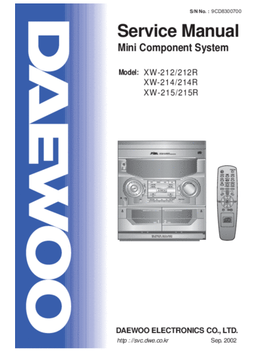 XW-212 & 214 & 215
