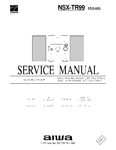 NSX-TR99