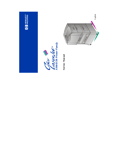 HP Color LaserJet 8500 and 8550