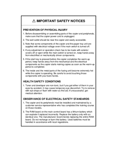 Service Manual