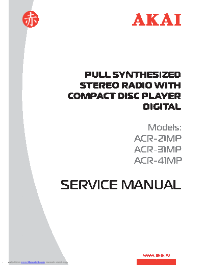 ACR-21MP & 31MP & 41MP