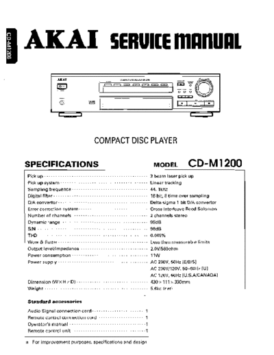 CD-M1200