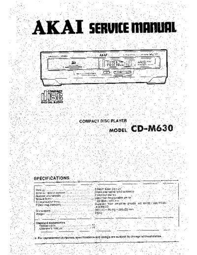 CD-M630