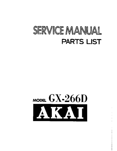 GX-266D