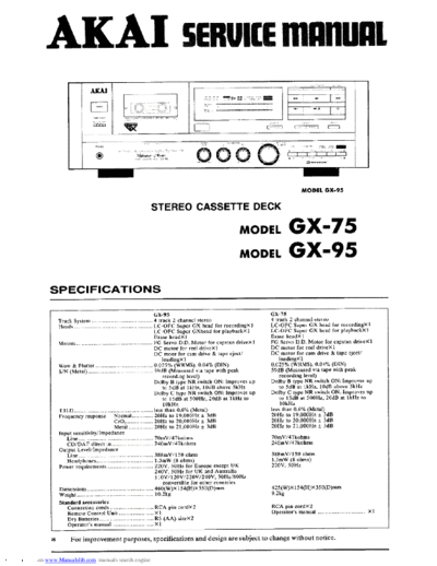 GX-75 & 95