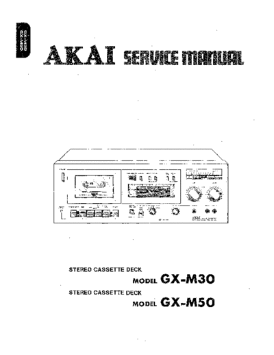 GX-M30 & M50