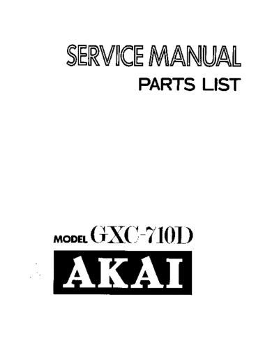 GXC-710D