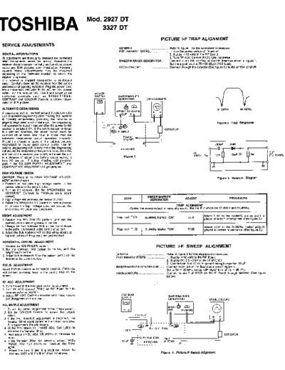toshiba 2927dt 3327dt