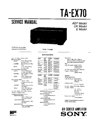 TA-EX70 - 996054611