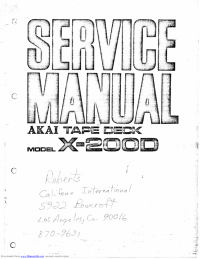 X-200D Ver 1