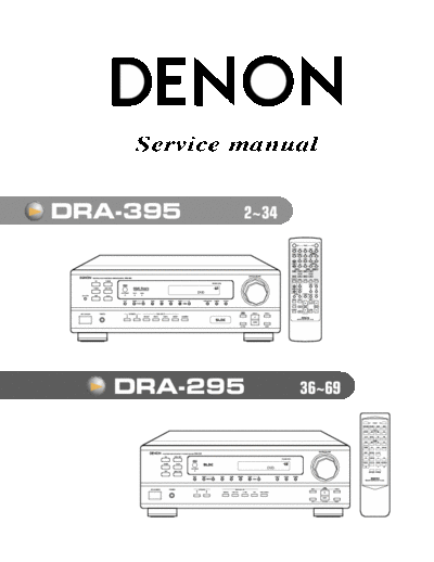 Схема DRA-395 & DRA-295