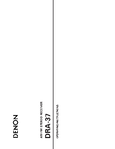 Инструкция DRA-37