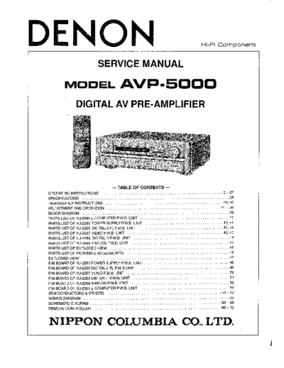 Схема AVP-5000