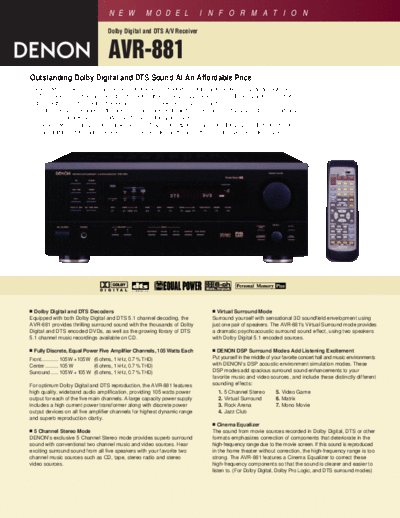 Описание AVR-881