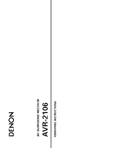 Инструкция 2 AVR-2106