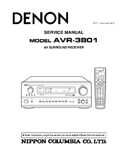 Схема AVR-3801