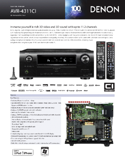 Описание AVR-4311CI