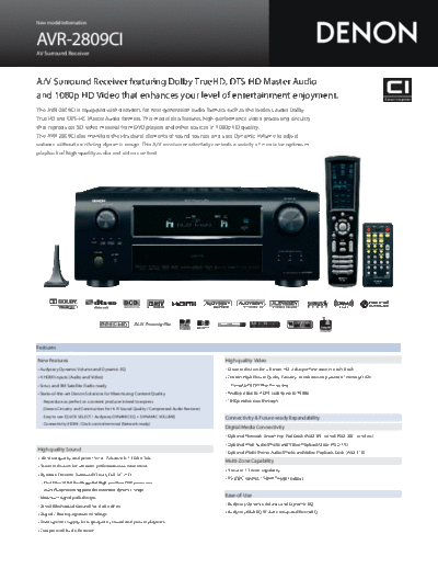 Описание AVR-2809CI