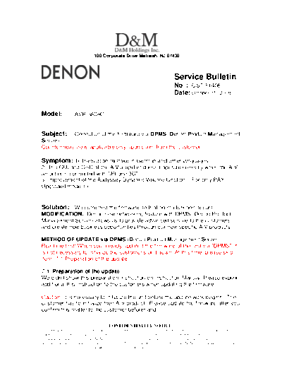 Service Bulletin OST-F1408
