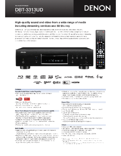 Описание DBT-3313UD