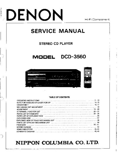 Схема DCD-3560