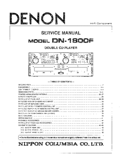 Схема DN-1800F