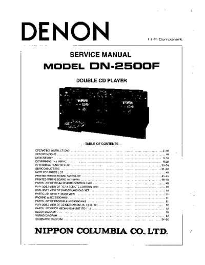 Схема DN-2500F