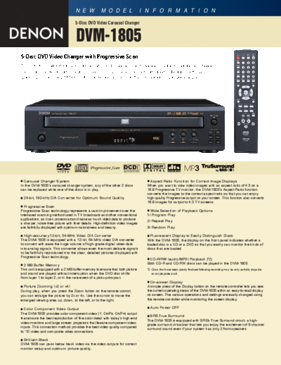 Описание DVM-1805