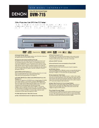 Описание DVM-715