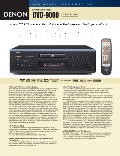 Описание DVD-9000