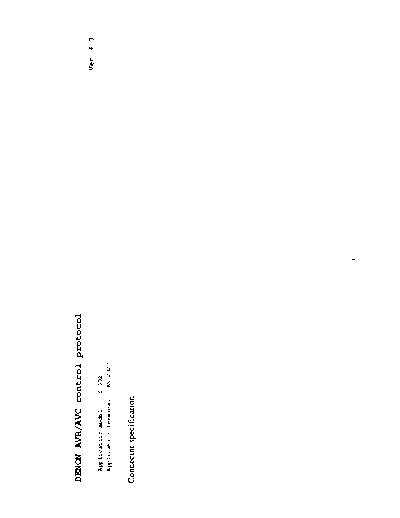 control protocol Ver. 6.3