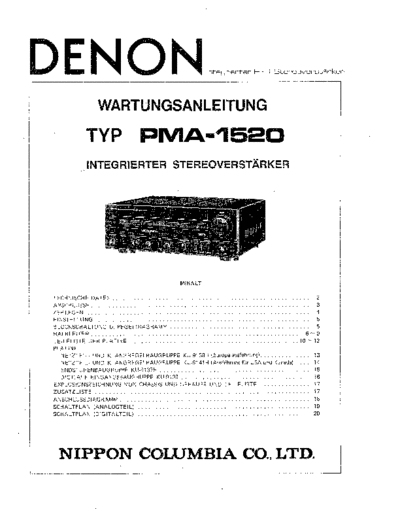 Схема PMA-1520