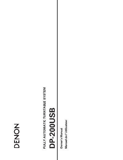 Инструкция DP-200USB