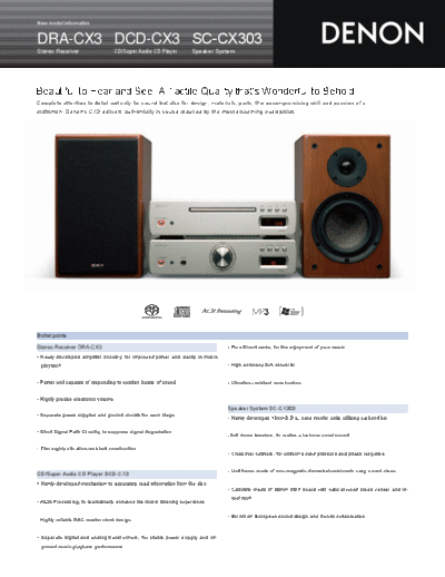 Описание SC-CX303