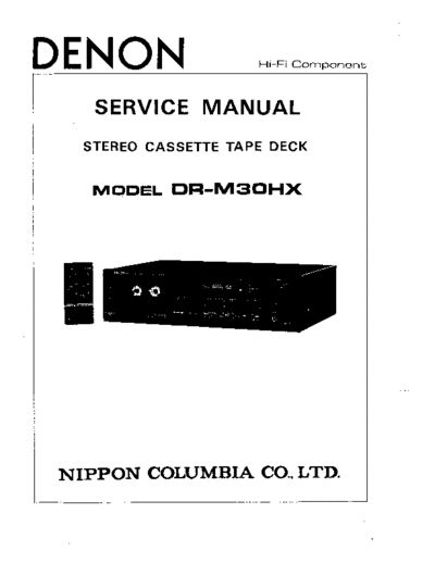Схема DR-M30HX