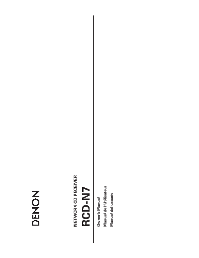 Инструкция RCD-N7