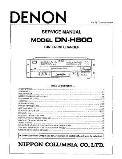 Схема DN-H800
