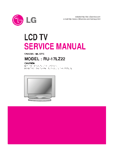 LG_RU-17LZ22_LCD_TV_Service_Manual