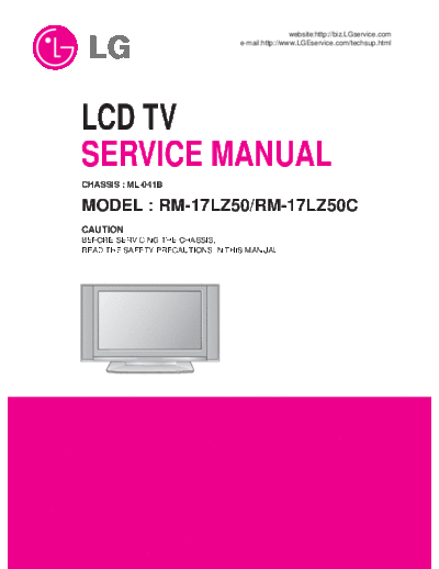 LG_Z17LZ5R_LCD_TV_Service_Manual