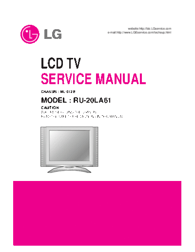 LG_RU-20LA61_LCD_TV_Service_Manual