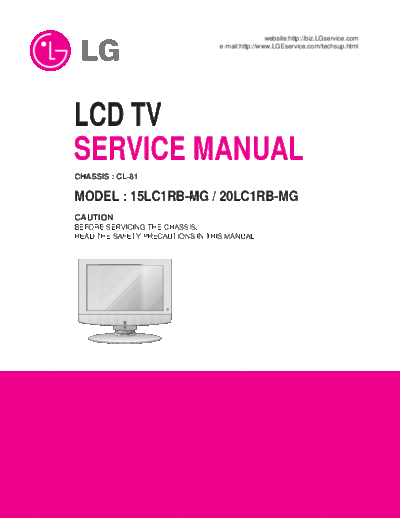 LG 15LC1R-20LC1RB-MG LCD