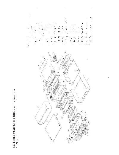tch300 exploded view parts list
