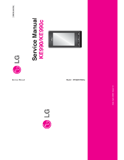 LG KE990, KE990