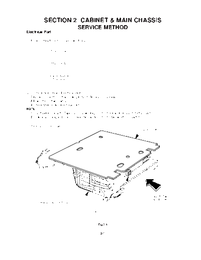 cabinet & main chassis
