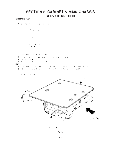 cabinet & main chassis