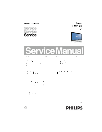 Philips LC7.2E LA LCD TV.part09