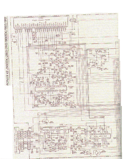 KE-1900SDK, KE-1910, KE-2900SDK, KE-2910 SCHEMATIC