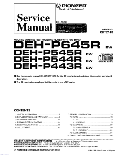 DEH-P443-DEH-P544-DEH-P545-DEH-P645